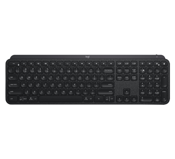 Logitech MX Keys Advanced Wireless Illuminated Keyboard - Black