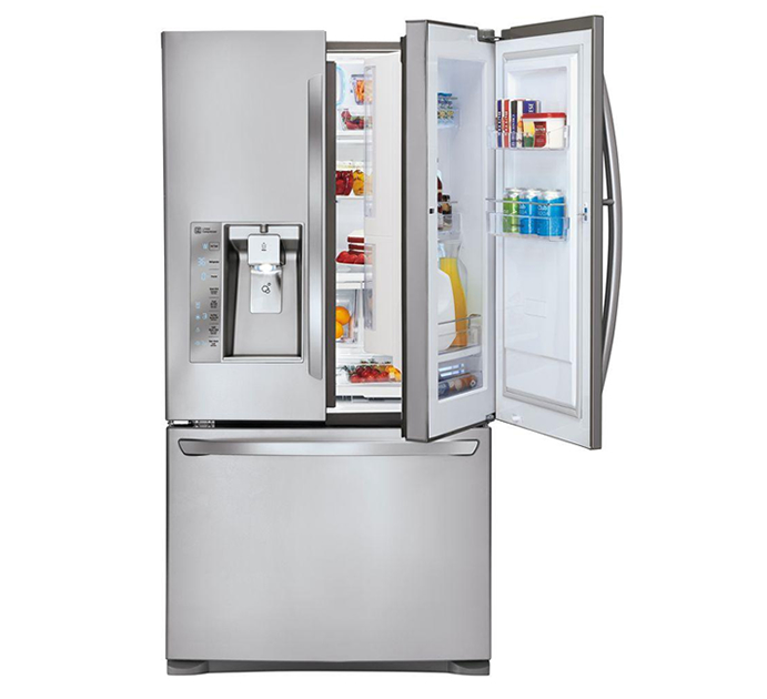 LG Electronics 28.6 cu. ft. French Door Refrigerator with Dual Ice Makers