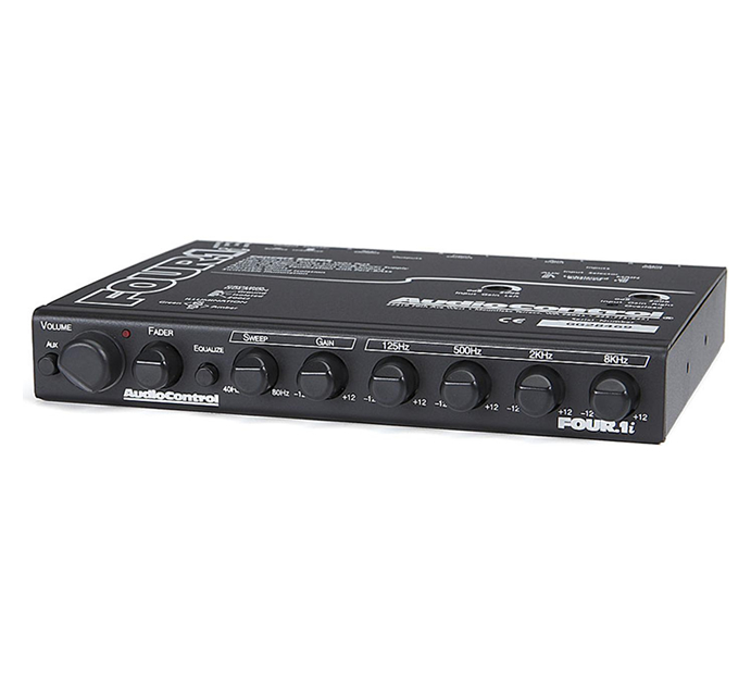 AudioControl FOUR.1 In-dash equalizer with line driver
