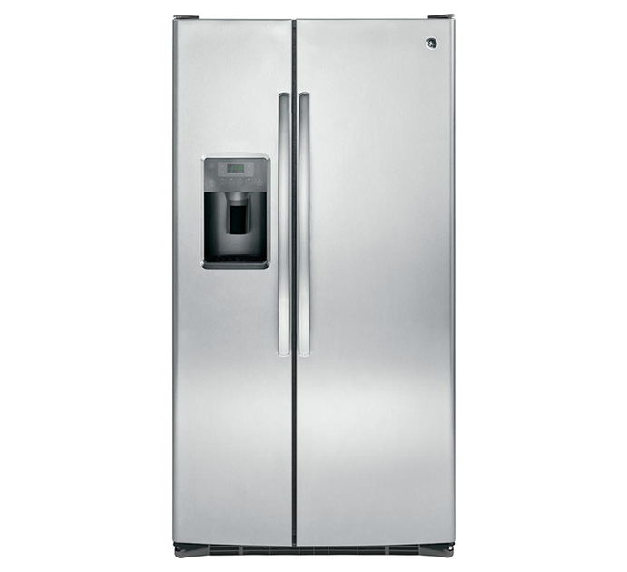 GE 25.4 cu. ft. Side by Side Refrigerator in Stainless Steel