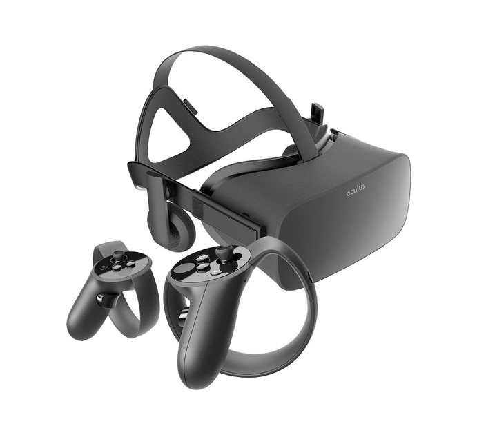 Oculus Rift Virtual-Reality Headset & Touch Wireless Controllers Package