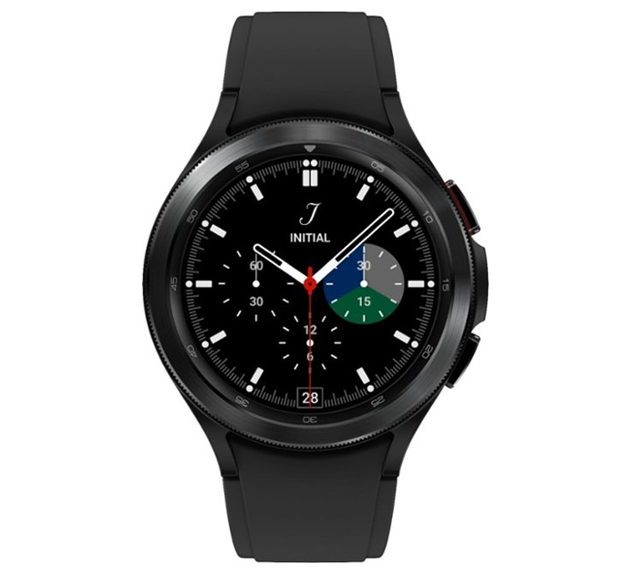 Samsung - Galaxy Watch4 Classic Stainless Steel Smartwatch 46mm BT -  Black