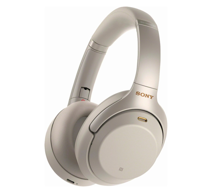 Sony WH-1000XM3 Wireless Noise Canceling Over-the-Ear Headphones - Silver