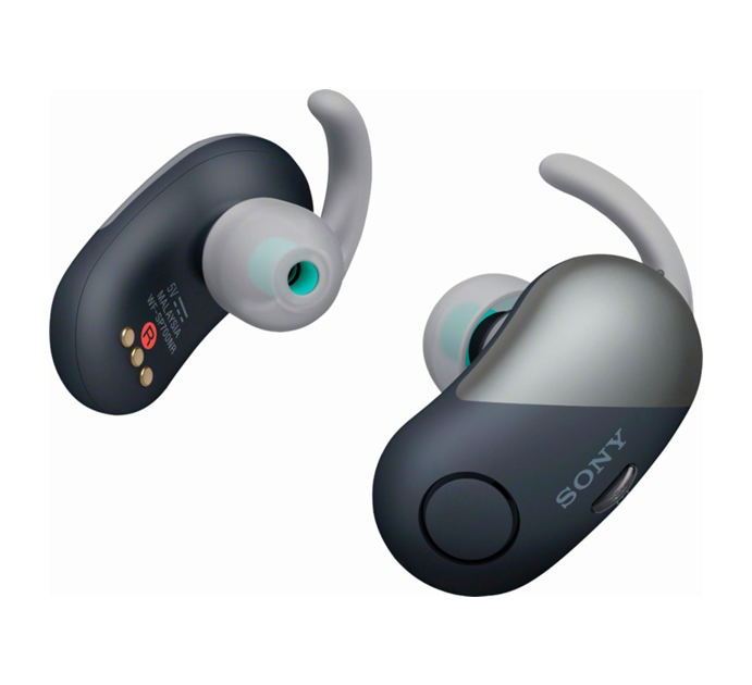 Sony WF-SP700N Sport True Wireless Noise Canceling Earbud Headphones Black