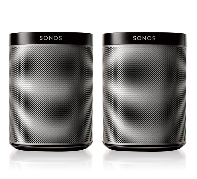 SONOS PLAY:1 2-Room Streaming Music Starter Set