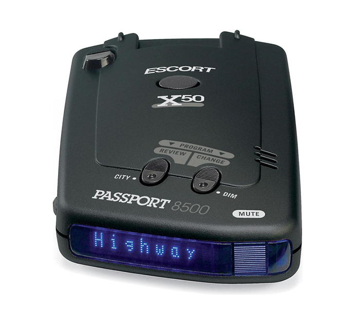 Escort Passport 8500 X50 Radar detector (Blue display) 