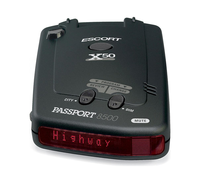 Escort Passport 8500 X50 Radar detector (Red display)