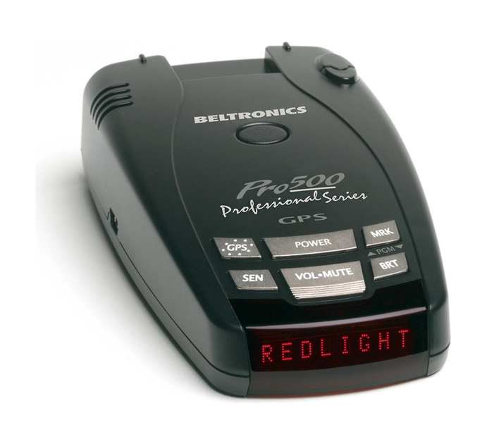 Beltronics Pro 500 Radar detector with GPS and preloaded camera database
