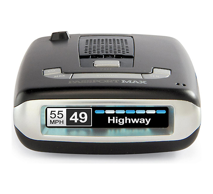 Escort Passport Max Radar detector with GPS and preloaded camera database