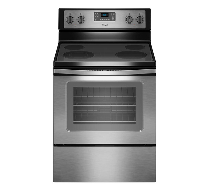 Whirlpool 5.3 cu. ft. Electric Range with Self-Cleaning Oven in Stainless Steel