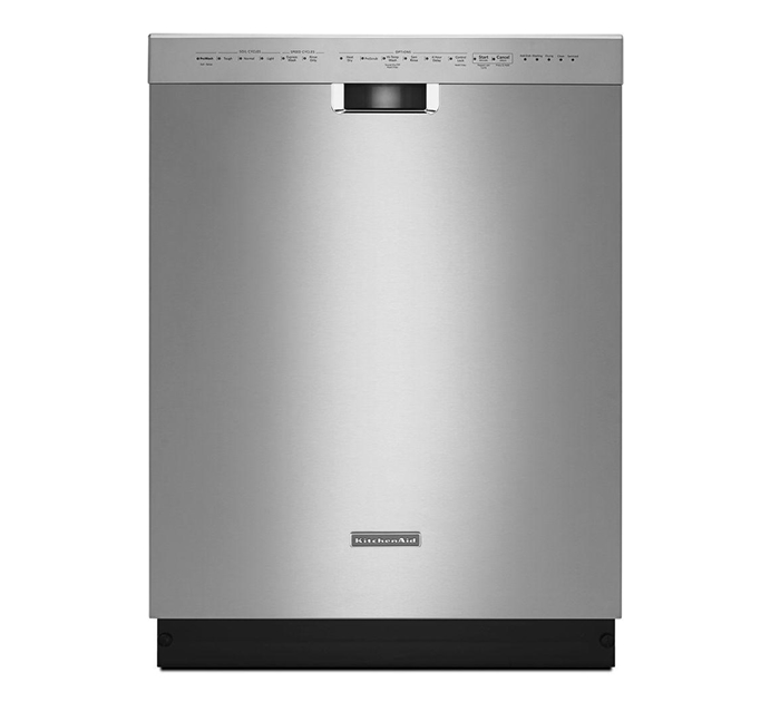 KitchenAid Front Control Dishwasher in Stainless Steel with Stainless Steel Tub