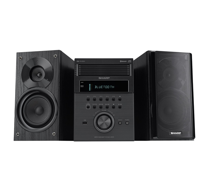 Sharp - 5-Disc Micro System - Black
