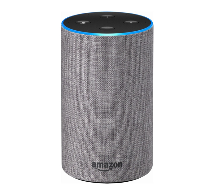 Amazon Echo (2nd generation) Heather Gray Fabric