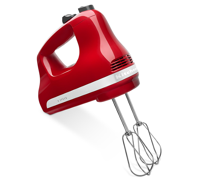 KitchenAid KHM614ER 6-Speed Hand Mixer
