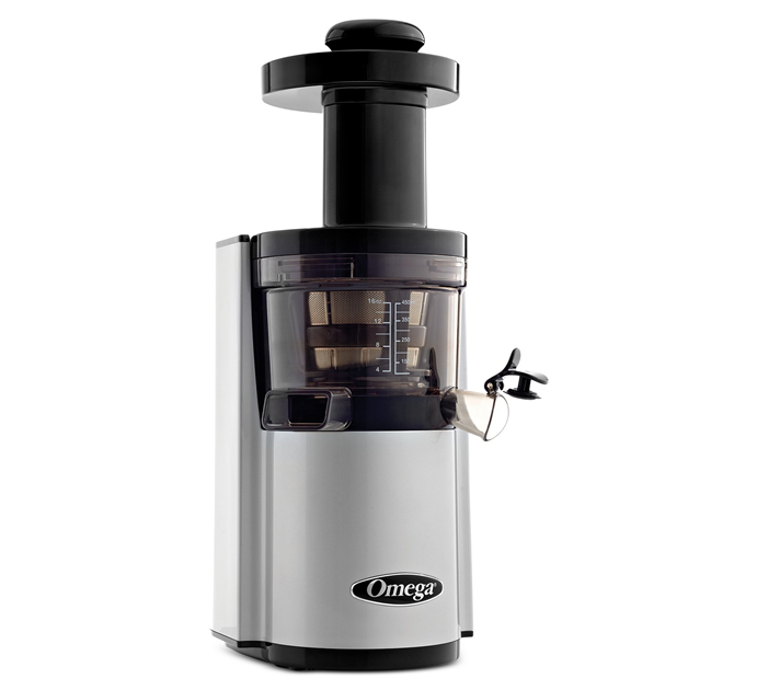 Omega VSJ843RS Ultra-Low Speed Masticating HD Juicer with Juice Tap