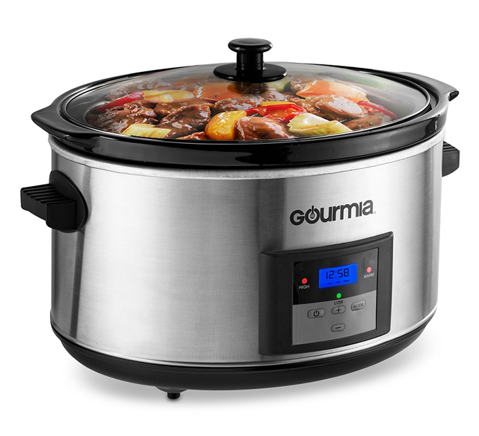 Gourmia DCP-860 8.5-Qt. Programmable Digital Slow Cooker