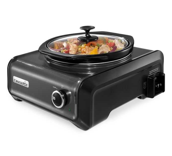 Crock-Pot 2-Qt. Hook Up Round Slow Cooker