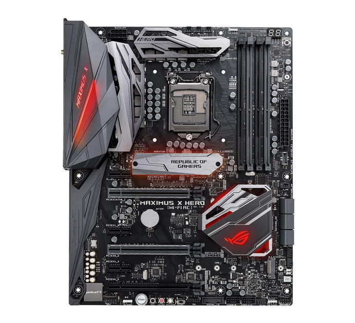ASUS ROG Maximus X Hero (Wi-Fi AC) LGA 1151 (300 Series)
